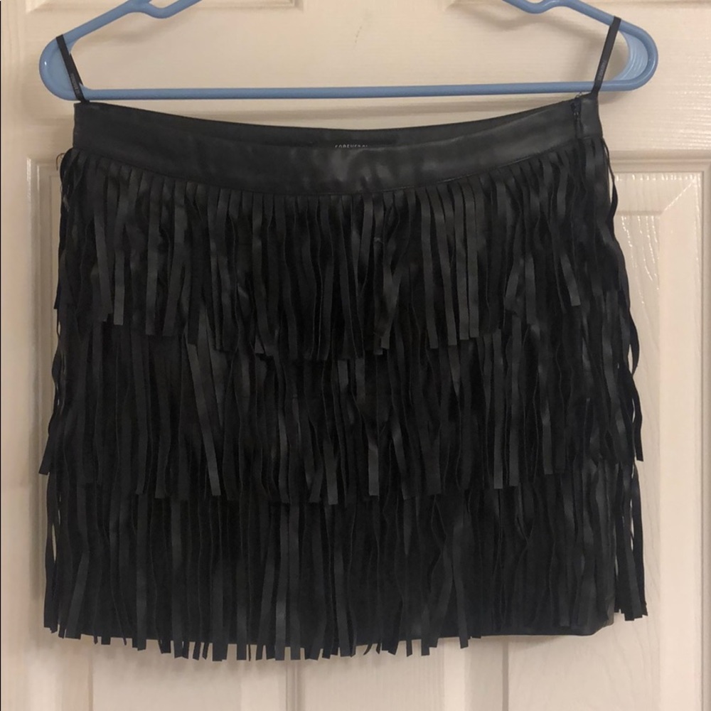 Fringe skirt